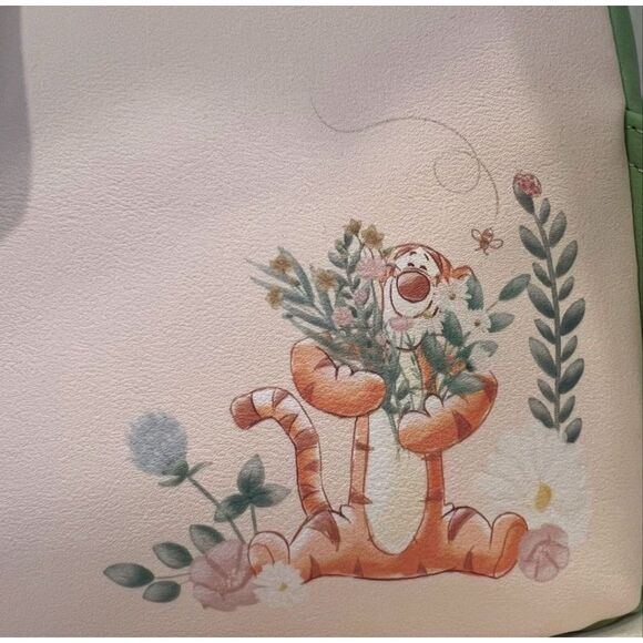 Loungefly X Disney Winnie The Pooh Eeyore Tigger Florals Mini Backpack NWT 🌼🌸 - Picture 3 of 9